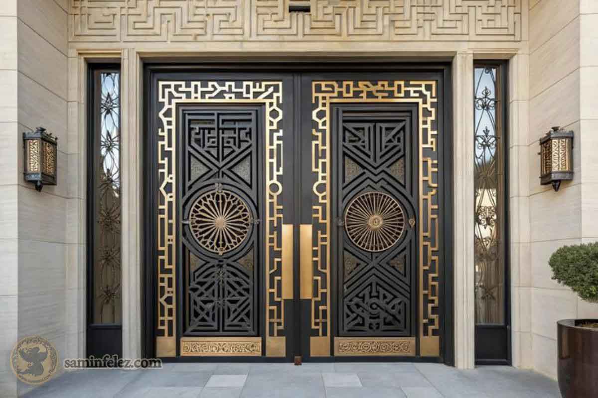 درب لابی آپارتمان آستوریون کد SL-024